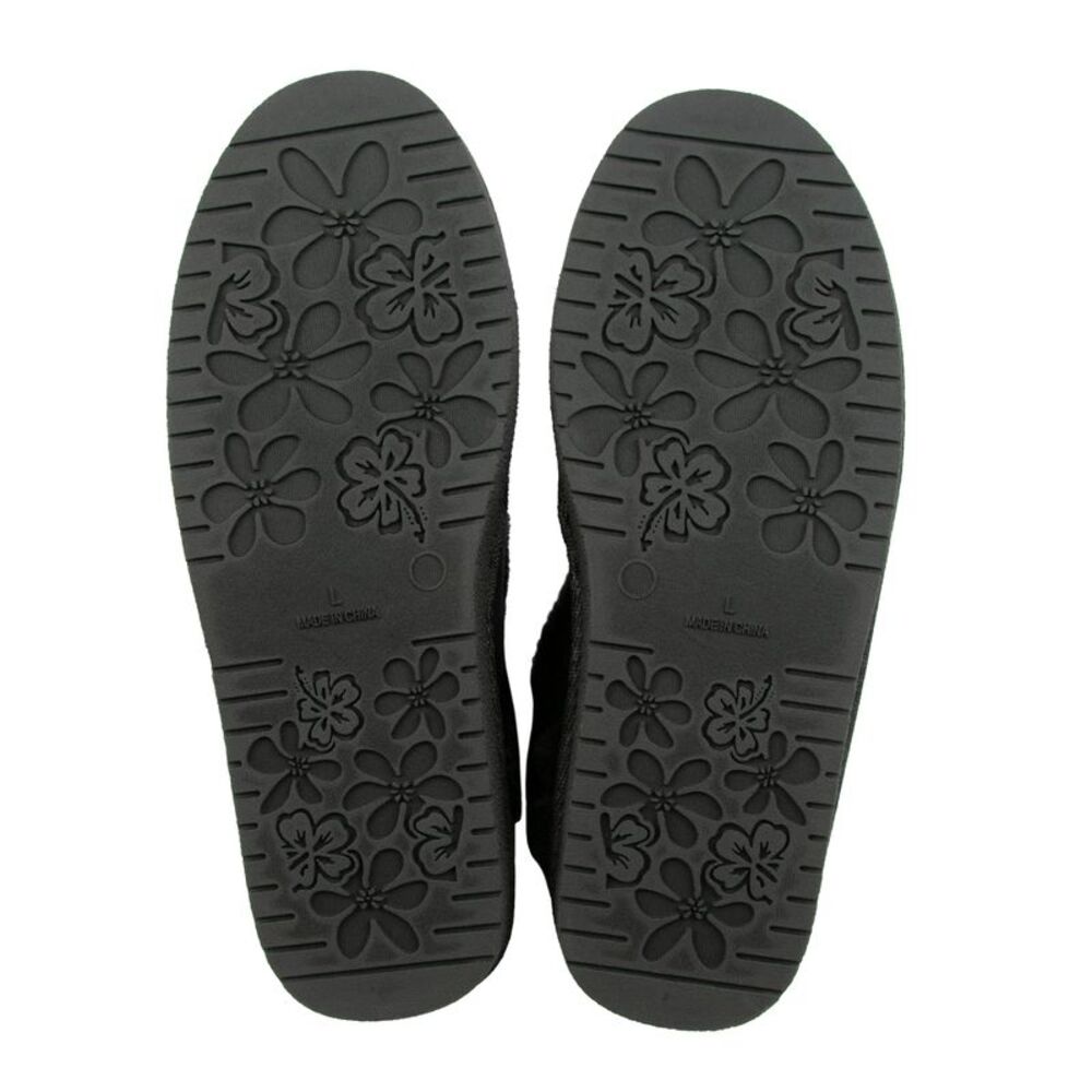 Gold Coast Women's Black Faux Fur Mule Slippers, Large (9-10) - Picture 8 of 9